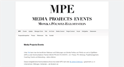 Desktop Screenshot of mpe-poelnitz-egloffstein.com